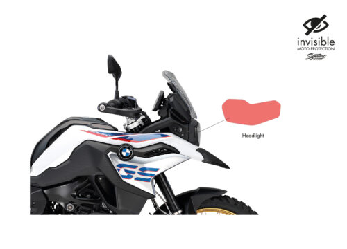 BPRF 4204 F850GS Headlight Protective Film 02