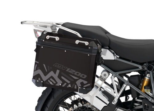 BSTI 4074 BMW Aluminum Panniers Massail Grey Silver 02