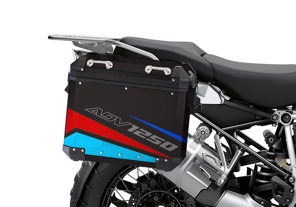 BSTI 4112 BMW Aluminum Panniers Vivo Red Blue Light Blue 02