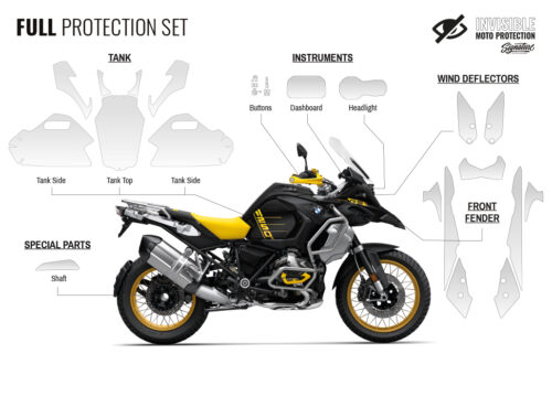 BMW R1250GS Adventure 40 Years GS Full Paint Protective Film