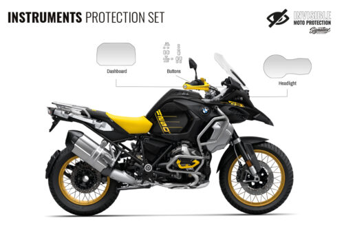 BMW R1250GS Adventure 40 Years GS Instruments Protective Film