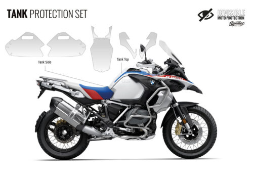 BMW R1250GS Adventure Style Rallye Tank Protective Film