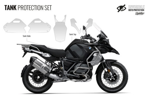 BMW R1250GS Adventure Triple Black Tank Protective Film