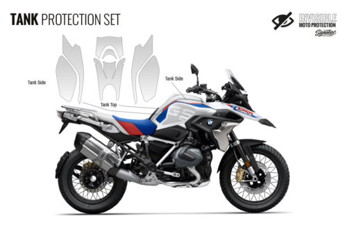 BPRF 4253 BMWR1250GS Style Rally Tank Set Protective Films 01