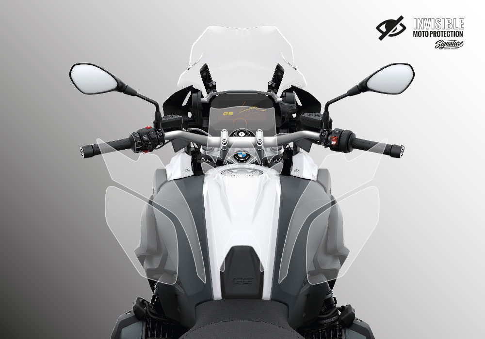 BPRF 4273 BMWR1250GS Light White Full Set Protective Films 02