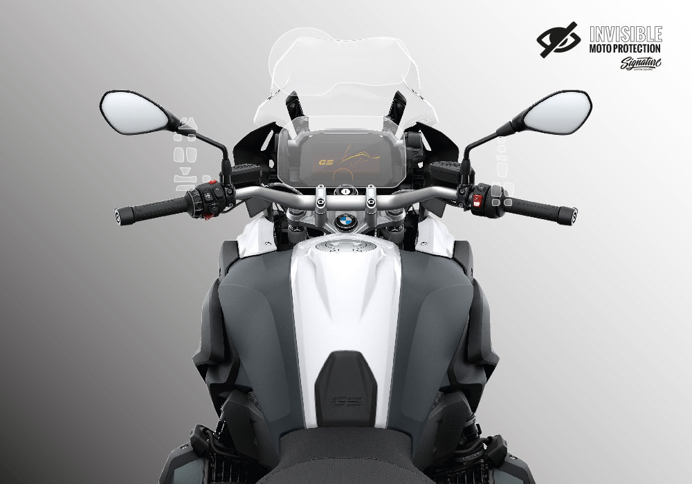 BPRF 4273 BMWR1250GS Light White Full Set Protective Films 03