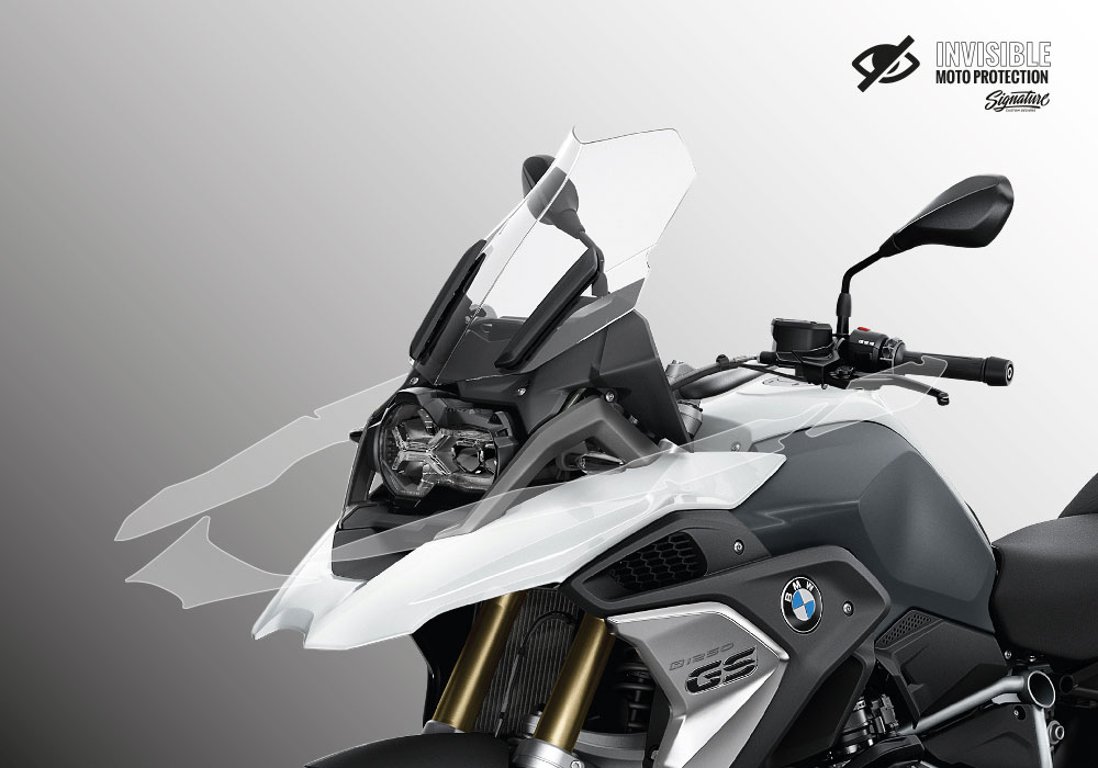 BPRF 4273 BMWR1250GS Light White Full Set Protective Films 05