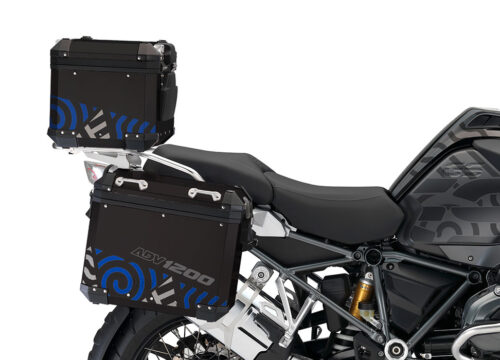 BSTI 4142 BMW Top Box Black Four Elemenets Blue Silver 02