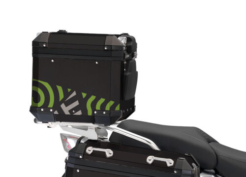 BSTI 4145 BMW Top Box Black Four Elemenets Toxic green Silver 03