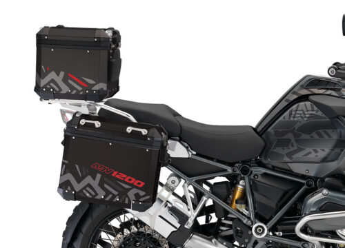 BSTI 4157 BMW Top Box Massail Red Silver 02