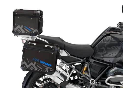 BSTI 4158 BMW Top Box Massail Blue Silver 02