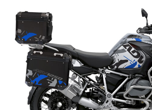 BSTI 4164 BMW Top Box Safari Blue Silver 02