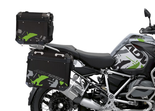 BSTI 4167 BMW Top Box Safari Toxic Green Silver 02