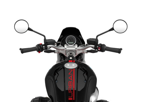SIG 1055 01 BMW RnineT Urban GS Red Lines Light Black Storm Top