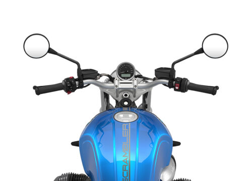 SIG 1059 03 BMW RnineT SCrambler Dark Silver Lines Cosmic blue Lines 1