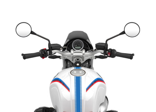 SIG 1069 01 BMW RnineT Urban GS Cobalt Blue Triple Lines Light White