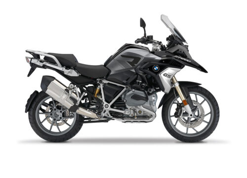 SIG 1115 01 BMW R1200GS 2017 2018 R LINE Grey Variation Stickers Black Storm