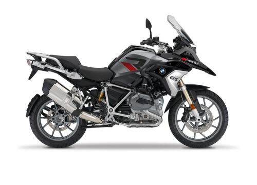 SIG 1116 01 BMW R1200GS 2017 2018 R LINE Grey Red Stickers BLACK STORM