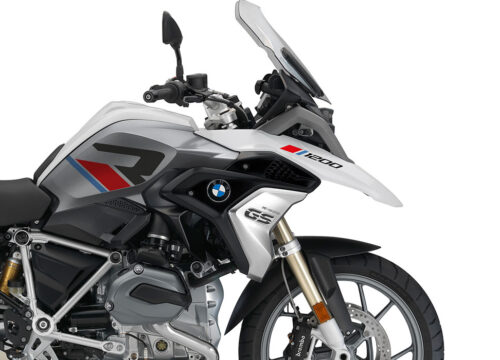 SIG 1117 01 BMW R1200GS 2017 2018 R LINE Grey Red Blue Stickers Alpine White 02