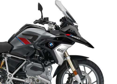 SIG 1117 01 BMW R1200GS 2017 2018 R LINE Grey Red Blue Stickers Black Storm 02