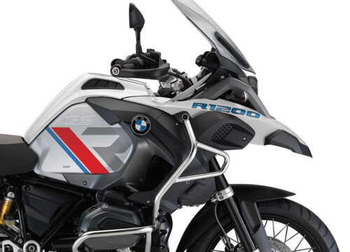 SIG 1120 01 BMW R1200GS Adv R LINE Grey Red Blue Stickers Alpine White 02