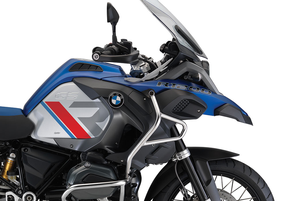 SIG 1120 01 BMW R1200GS Adv R LINE Grey Red Blue Stickers Racing Blue 02