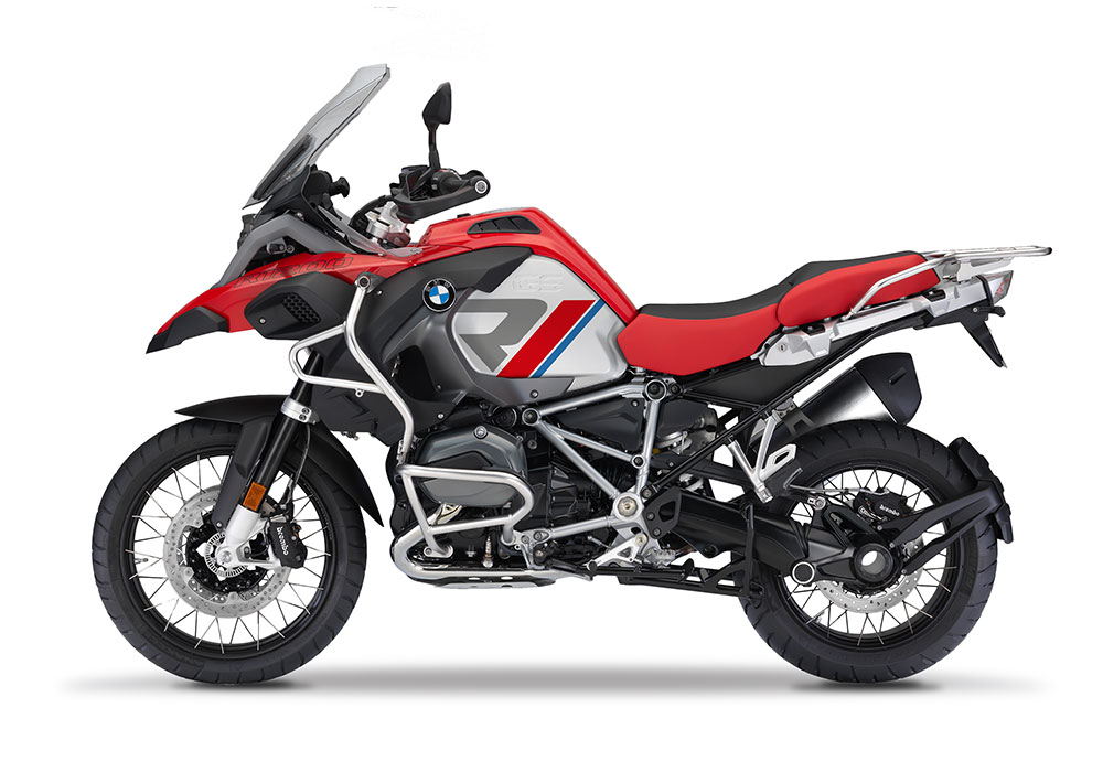 SIG 1120 01 BMW R1200GS Adv R LINE Grey Red Blue Stickers Racing Red left