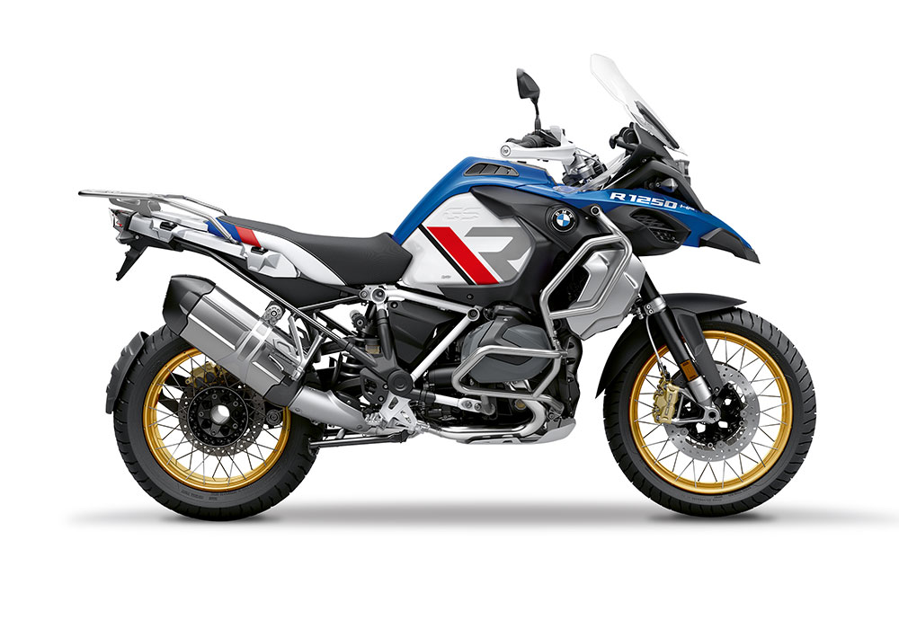 SIG 1121 02 BMW R1250GS Adv R LINE Grey Red Black Stickers Style HP Right