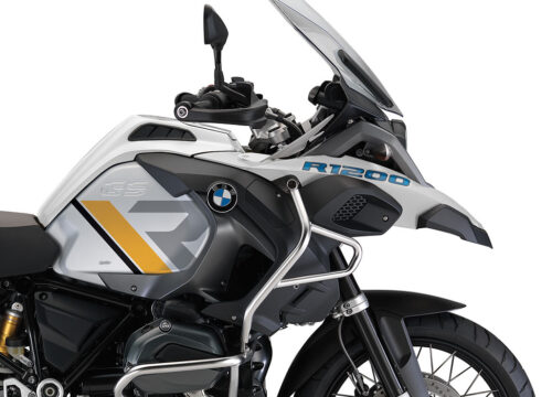 SIG 1123 01 BMW R1200GS Adv R LINE Grey Yellow Black Stickers Alpine White 02
