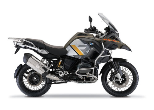SIG 1123 01 BMW R1200GS Adv R LINE Grey Yellow Black Stickers Olive Green