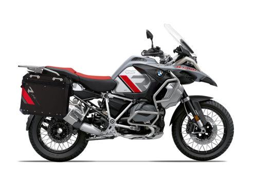SIG 1134 BMW Aluminum Panniers Black R Line Grey Red