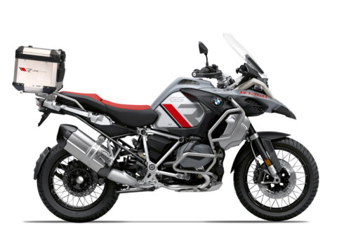 SIG 1138 BMW Aluminum Top Box R Line Grey Red Black top