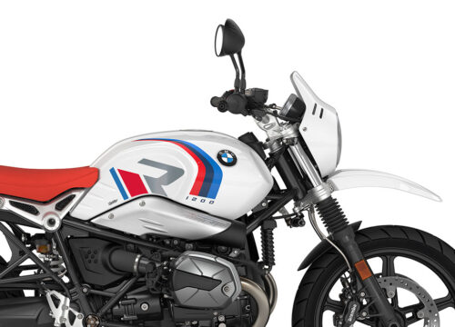 SIG 1124 01 BMW RnineT Urban GS R LINE Grey Red Blue Grey Stickers Light White Right 02