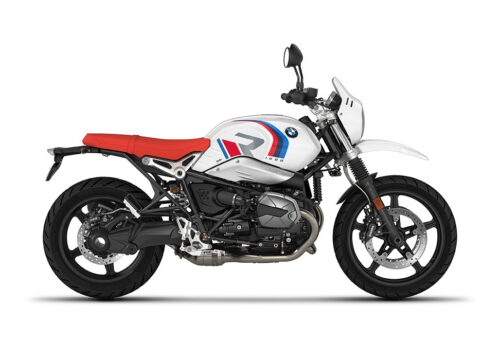 SIG 1124 01 BMW RnineT Urban GS R LINE Grey Red Blue Grey Stickers Light White Right