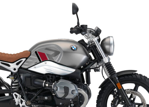 SIG 1125 03 BMW RnineT Scrambler R LINE Grey Red Black Grey Stickers Monolith Metallic right rear 02