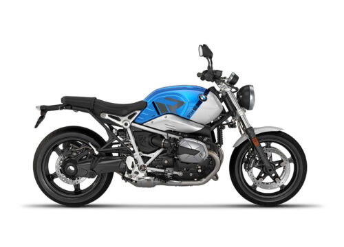 SIG 1126 02 BMW RnineT Pure R LINE Black Grey Variations Stickers Cosmic blue Metallic Right