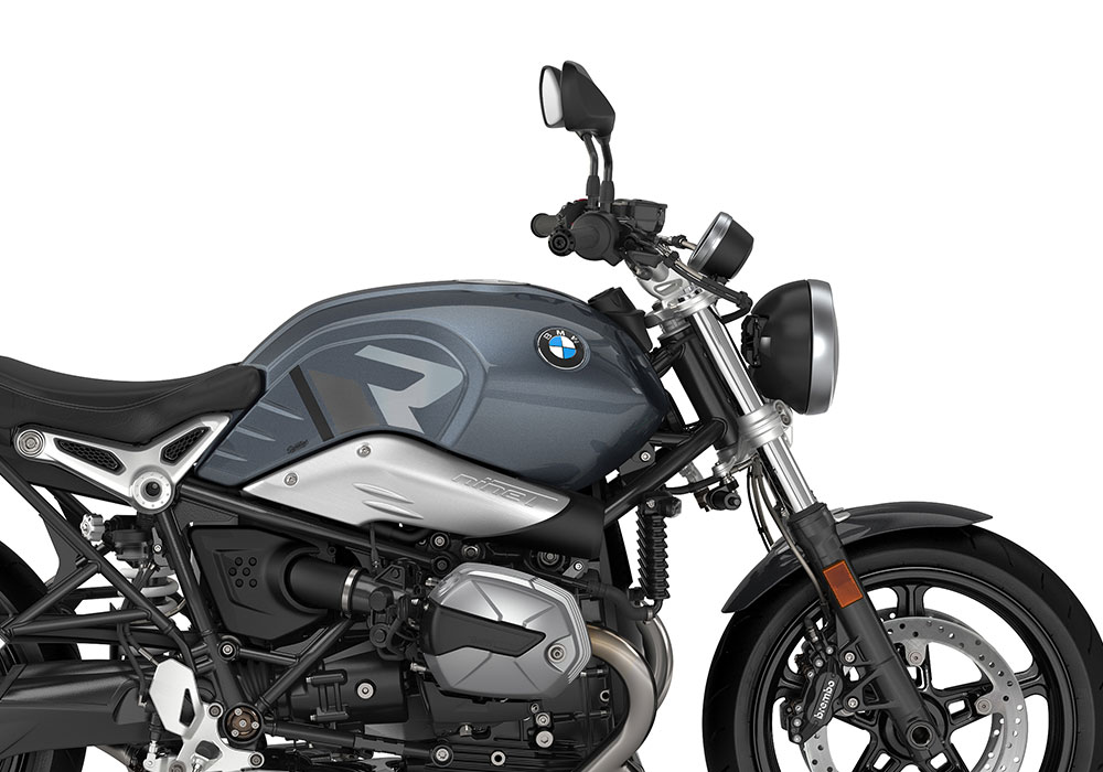SIG 1128 02 BMW RnineT Pure R LINE Grey Variations Stickers Mineral Grey Right 02