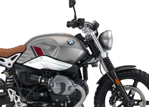 SIG 1129 03 BMW RnineT Scrambler R LINE Grey Red Grey Stickers Monolith Metallic right rear 02