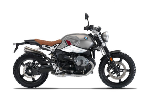 SIG 1129 03 BMW RnineT Scrambler R LINE Grey Red Grey Stickers Monolith Metallic right rear