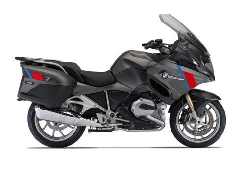 SIG 1152 01 BMW R1200RT R LINE Grey Red Blue Stickers Callisto Grey Metallic Matt right