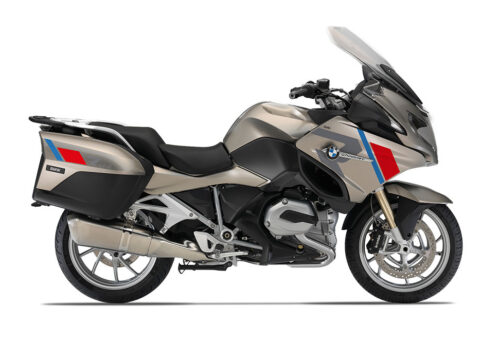 SIG 1152 01 BMW R1200RT R LINE Grey Red Blue Stickers Platinum Bronze Metallic right