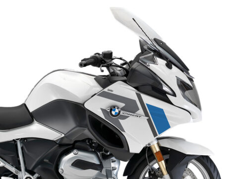 SIG 1155 01 BMW R1200RT R LINE Grey Blue Stickers ALPINE WHITE right 02