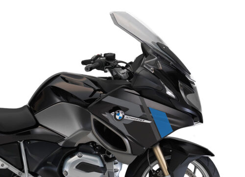 SIG 1155 01 BMW R1200RT R LINE Grey Blue Stickers Ebony Blue right 02