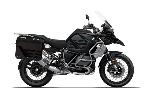 SIG 1164 BMW ALU Panniers GS Line Black Stickers Pannier Black 1