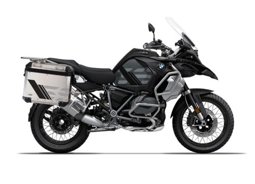 SIG 1165 BMW ALU Panniers GS Line Silver Stickers Pannier Silver