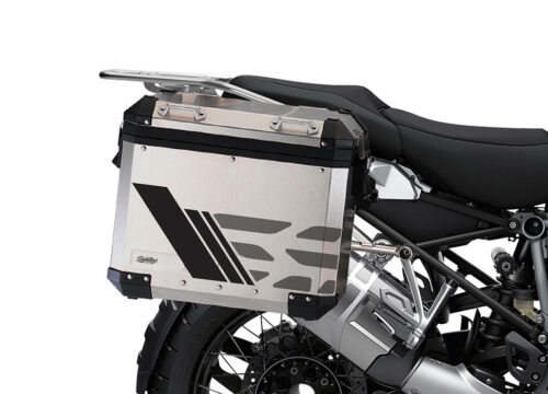 SIG 1167 BMW ALU Panniers GS Line Dark Silver Stickers 4 2