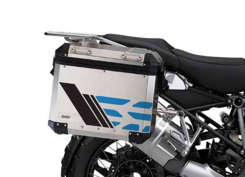 SIG 1169 BMW ALU Panniers GS Line Cobalt Blue Stickers 2 1