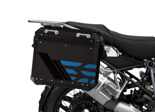 SIG 1169 BMW ALU Panniers GS Line Cobalt Blue Stickers 4 1