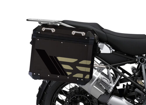 SIG 1170 BMW ALU Panniers GS Line Champagne Stickers 2 1