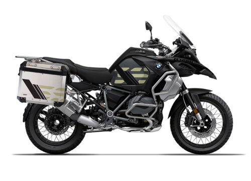 SIG 1170 BMW ALU Panniers GS Line Champagne Stickers 3